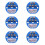 6X RTD PT100 Temperature Transmitter DC24V Minus 50 - 100 Degree Output 0-10V 1