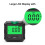 2X  Digital Protractor Inclinometer Electronic Goniometer Level Angle Measurement Meter Finder Level Box Black 6