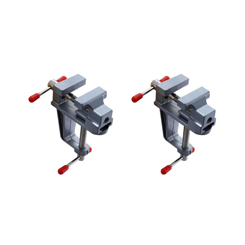 2X Portable Table Vise Clamp Small Vice For Small Work Hobby Jewelry Diy Repair Tool Work Table Vise Tool 6033646966038