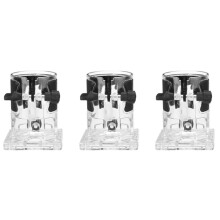 3X Trimmer Maschinen Sockel Holz Bearbeitungs Schneider Elektrischer Trimmer Maschinen Sockel Elektro Werkzeug Zubehör Tauchen Fräser Sockel