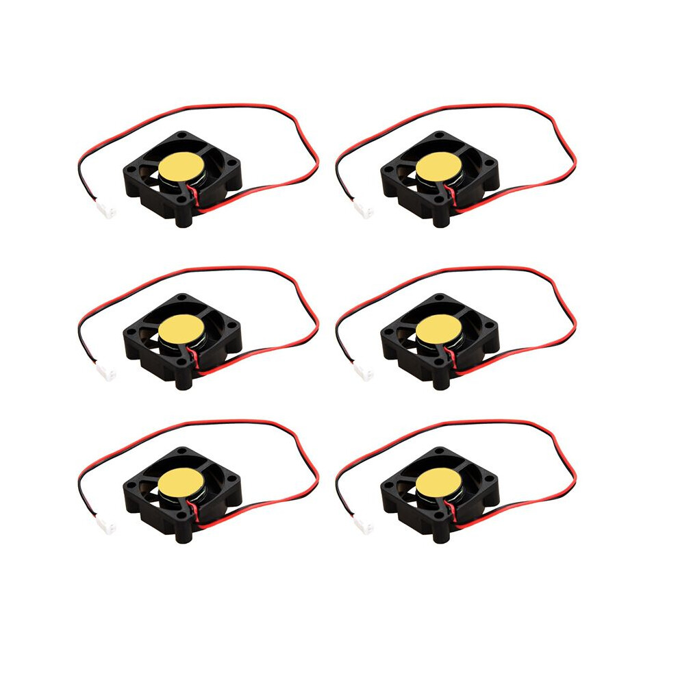 6Pcs 30Mm X 30Mm X 10Mm 3010S 12V 0.06A Brushless Cooling Fan 6033797203730