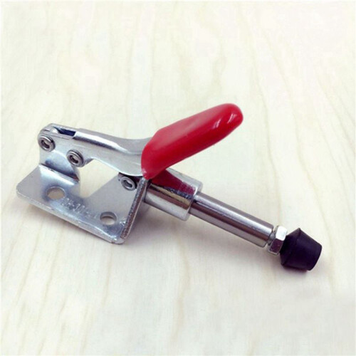 8Pcs GH-301AM 45Kg Toggle Clamp Quick Release Pull Action Vertical/Horizontal Type Clamps Hand Tool for Woodworking 2
