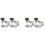 Drawer Front Installation Clamps, 4PCS Stainless Steel Cabinet Installation Clamps Tools for Drawer Front Panel 2