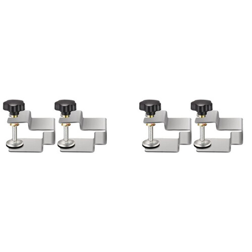 Drawer Front Installation Clamps, 4PCS Stainless Steel Cabinet Installation Clamps Tools for Drawer Front Panel 1
