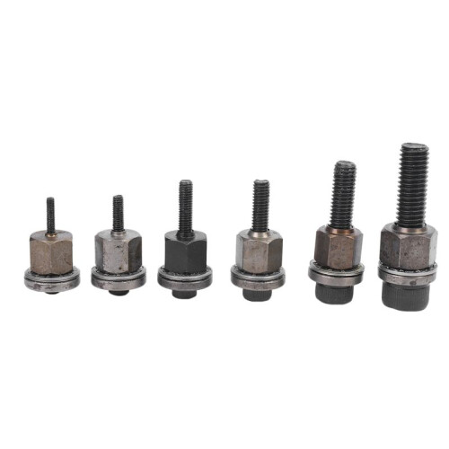 12Pcs Hand Rivet Nut  Nuts Simple Installation Manual Riveter Rivnut Tool Accessory for Nuts M3 M4 M5 M6 M8 M10 1