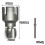 6 Points Pvc Pipe Threader Kit Internal/External Thread Fast Thread Tap PPR Water Pipe Opener Tap Waterpipe Tapping Tool 8