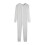 (XL,White)Men's One Piece Long Johns Night Pajama 2