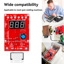 41A Spot Control Board Single Dual Pulse Controller Adjustable Current with 110V to 12V Transformer