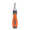 11 in 1 Ratchet Screwdriver Hidden Screwdriver  Multi Angle Corner Capable Multifunctional Screwdriver Tool Orange 1