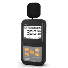 Digitale Geluidsniveaumeter, Draagbare Geluidsniveaumeter, 30-130 DB Audiogeluidsmeting, Groter LCD-Scherm met Achtergrondverlichting voor
