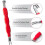 4pcs Electrical Disconnect Pliers for Cars,Electrical Connector Separator Tool and Electrical Connector Disconnect Plier 3