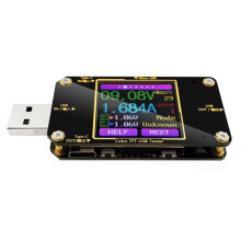 Digital Color LCD Instrument A3 Power Meter Tester Current and Voltage Monitor USB Safety Tester PD Battery Capacity