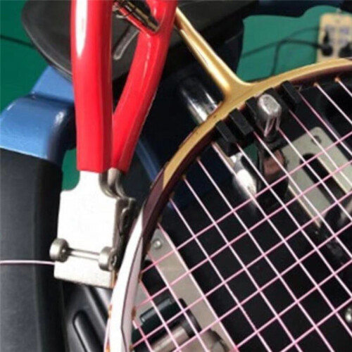 Stringing Machine Starting Professional Universal Wide  Starting Clamp for Accessories Tennis Badminton Racket Black 1