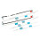 4 set LCD Adhesive Strips Tape Opening Tools Kit Opening Wheel for  A1419 7