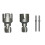 Integrated Internal External Pipe Threading Tool,Pipe Thread Cutting Tool for Plastic PPR Pipe Tap Die Set (1/2in+3/4in) 1