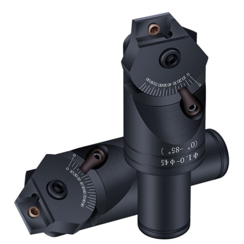 C25 Universal Chamfering Cutter  Adjustable 0-85 Degrees Chamfering Multi-Purpose Milling for APMT1604 Carbide Inse 1