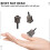 5pcs M3-M8 Hand Rivet Nut  Nuts Simple Installation Riveter Rivnut Tool Accessory for Nuts 4