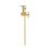 Woodworking Wood Clamp, Brass Parallel Clamp Fast Fixed Clip Auxiliary Fixture Splicing Board Positioning Panel 24cm 1