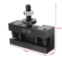 4X 250-202 Schnell Wechsel Stehlen Halter Bxa 2Xl ÜBermaß Bohr Dreh Halter Bohr / Plan / Dreh Halter für Drehmaschinen Werkzeuge