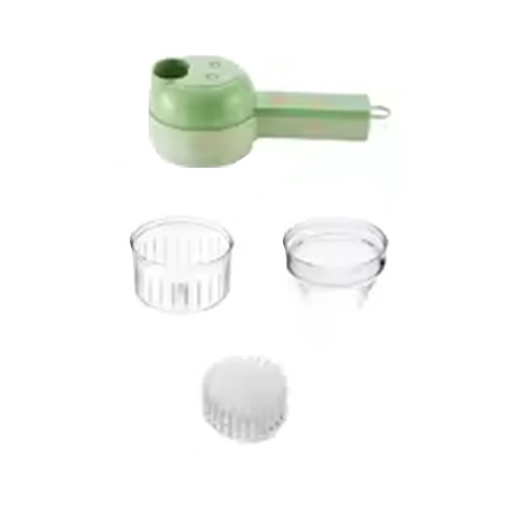4In1 Electric Vegetable Cutter Set Handheld Wireless Electric Garlic Masher Food Chopper Meat Grinder Machine Food Peel 6031612500422