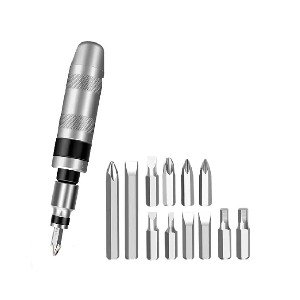 Manual Screwdriver Household Cordless Screwdriver 13Pcs Diy Impact Screwdriver Kit Nut Strike Impact Driver Tools 4713328550602