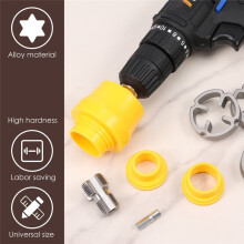 8 Szt. PVC Thread Maker Tool Elektryczna Wiertarka Plastikowe Rury Gwintowniki 1/2 Cala 3/4 Cala 1 Cal Gwintownik do Rur Narzędzie Hydrauliczne