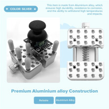Bench Pliers Aluminium Alloy Vise Fixture Multi-Function Clamp Model Making Fixed Jig DIY Crafts Remodeling Vise Tool