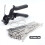 Self-Locking Cable Ties Plier with 150pcs Tie Fastening Strap Cutting Tool Automatic Cable Zip Tensioning Tool 6