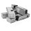 Threading Machine Dies,1in-2in NPT Pipe Dies,Right-Handed HSS Pipe Threading Dies,Fit Integrated Pipe Threading Machines 3