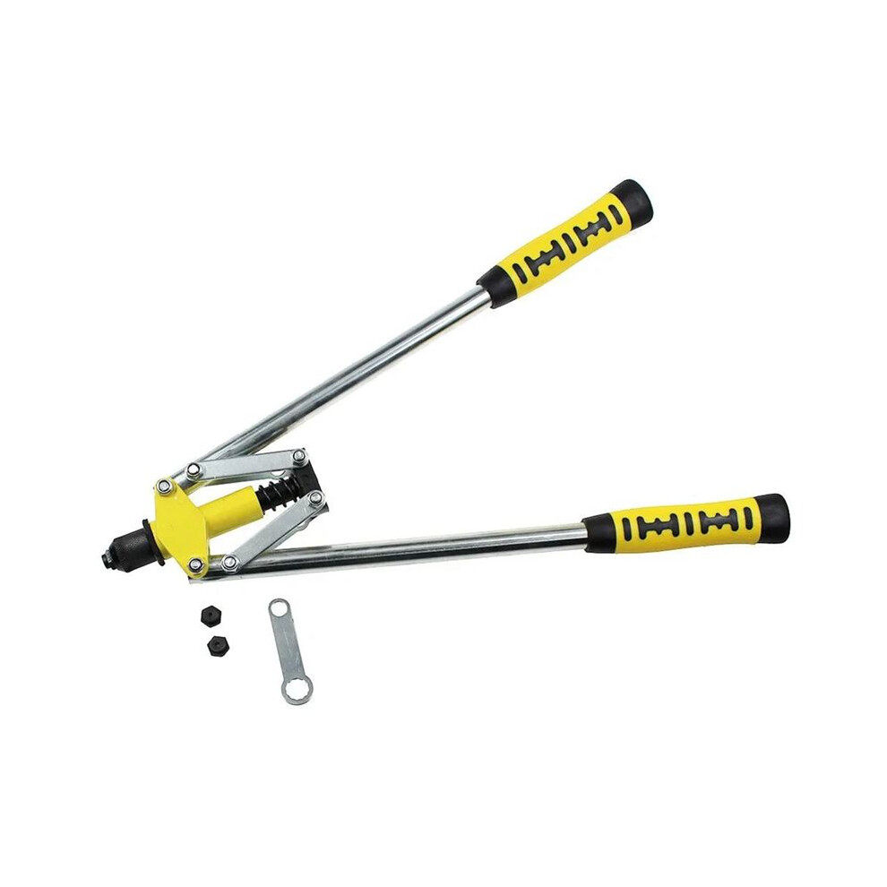 1Set Double Core-Pulling Hand Riveter Gun Manually Pull Rivet Gun Pull Cap Gun Willow Rivet Hand Tools 6031581698175