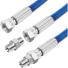 Airless Sprayer Whip Hose Compatible with for 390 395 490 495 Airless Paint Sprayers, Paint Gun Hose, 20 Inch