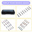 Magnetic Ratchet Screwdriver Set 42PCS, Precision Bits, Non-Slip Handle, Repair Tool Kit for Electronics Car 7