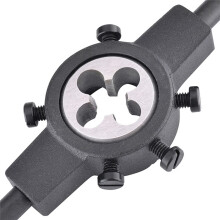Metric M24 Round Threading Die Left Hand Thread Wrench Die Cutter Stand Metric Tapping Artifact