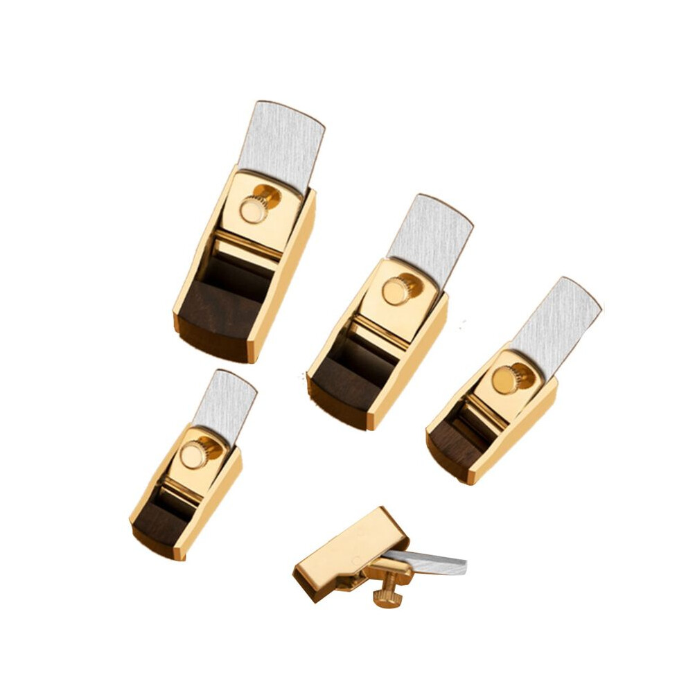 5Pcs Violin Brass Wrap Convex Hss Cutter Blade Guitar Flat Bottom Planes Planer,Woodworking Repair Diy Tools Parts 6133053040380