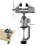 Bench Vise Table Clamp 360 Rotatable Portable Work Bench Vise Fixed Tool for Drilling Woodworking Jewelry Making 2