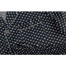 (S, navy blue1) Men's Short Sleeve Ice Silk Pajama Set With Shorts zZ