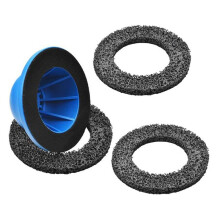 Wheel Hub Brush Wheel Hub Grinder Rust Grinding / Cleaning Rotor / Rim 150mm for Cordless/ Air Drill