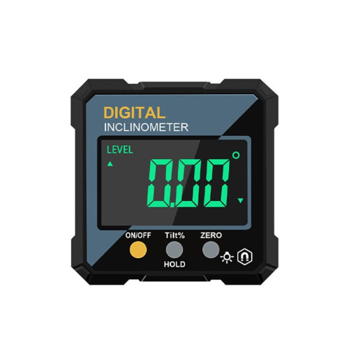 360 Reversible Electronic Digital Level Inclinometer Angle Gauge Protractor Level Ruler Tool for Precision Measurement