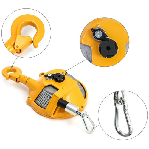 Spring Balancer, 2-7lbs(1-3kg) Retractable Balancer,Retractable Spring Tool Hanging Holding Equipment 2