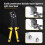 Professional Stud Crimper Steel Fastening Work Keel Board Drywall Stud Crimping Forceps 6