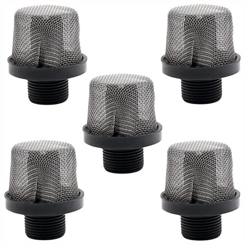 5Pack 288716 Airless Paint Sprayers Inlet Suction Strainer,Replacement Inlet Strainer Screen for Airless Paint Sprayers