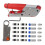 Coax Cable Crimper Tool Kit with 20pcs F Type RG59 RG6 Compression Connectors Coaxial Cable Compression Tool Kit 6