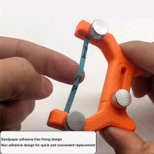 Cylindrical Curved Sander Polisher Model Hobby Building Tools Hand Grinder Multi-Function Sander for Model DIY