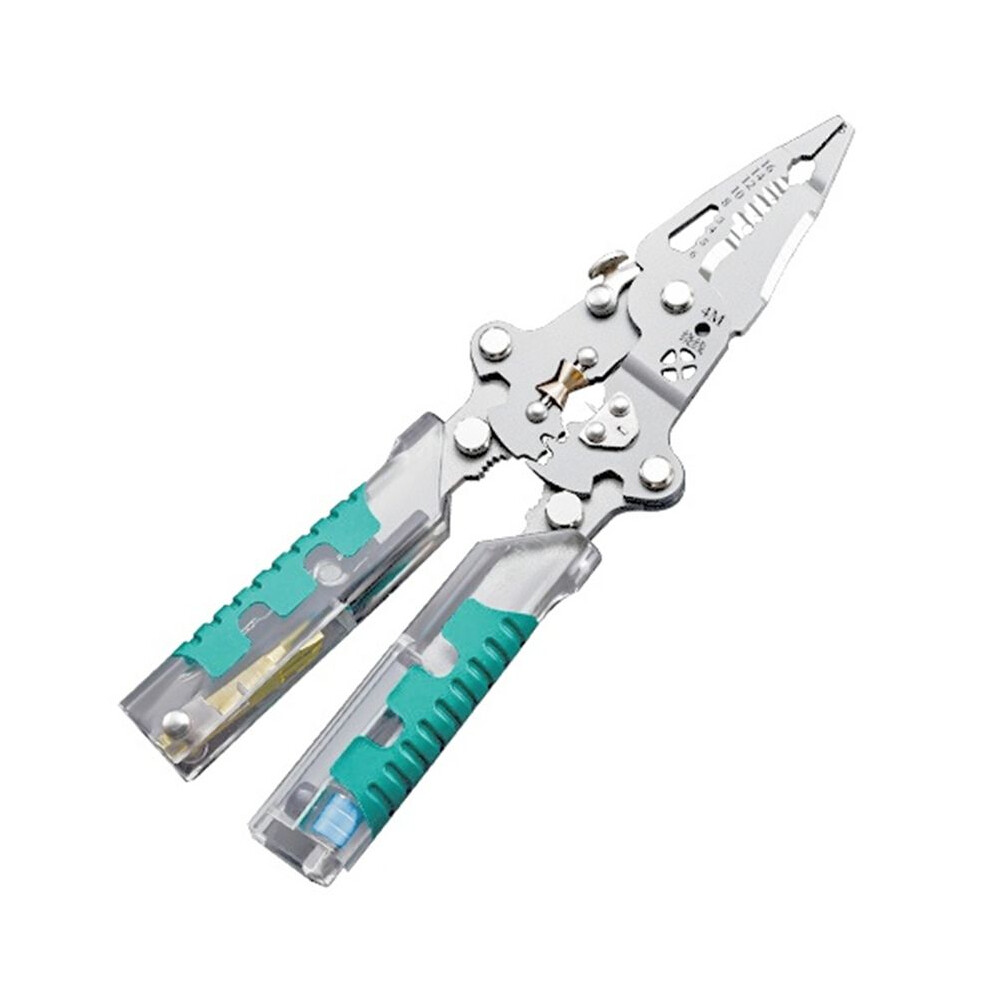 Folding Stylus Screwdriver Wire Stripper, Foldable Wire Stripper, Built-In Voltage Tester Screwdriver 6131442255742