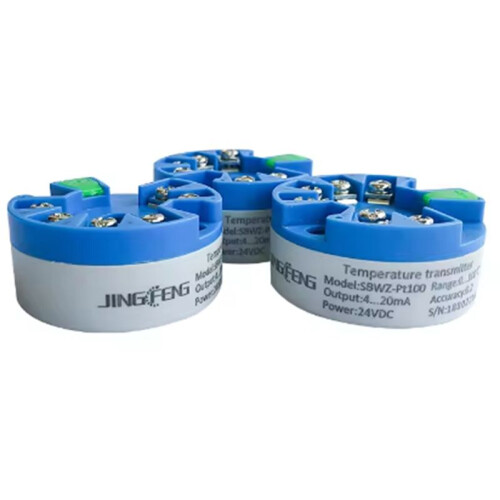 Temperature Transmitter Pt100 Thermal Resistance Input 4- 20mA Voltage 0- 5V10V Output Integrated Conversion Module 1