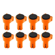 8 Stuks Werkbankpennen, Remstoppers, Klem, 19 mm, Houtbewerkingstafel, Limietblok, Werkbank, Werkplaatsgereedschap