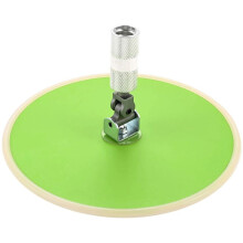 Drywall Pole Sander 9"" Radial Round for Painting Prep Aluminum Alloy Hook and Loop Replacement Sander, Wall Polishing