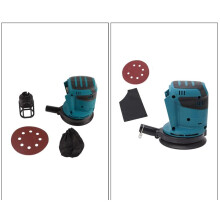 125mm Brush Motor Cordless Orbital Sander for Wood Grinding Polishing and Waxing for  18V Batteries Power Tools