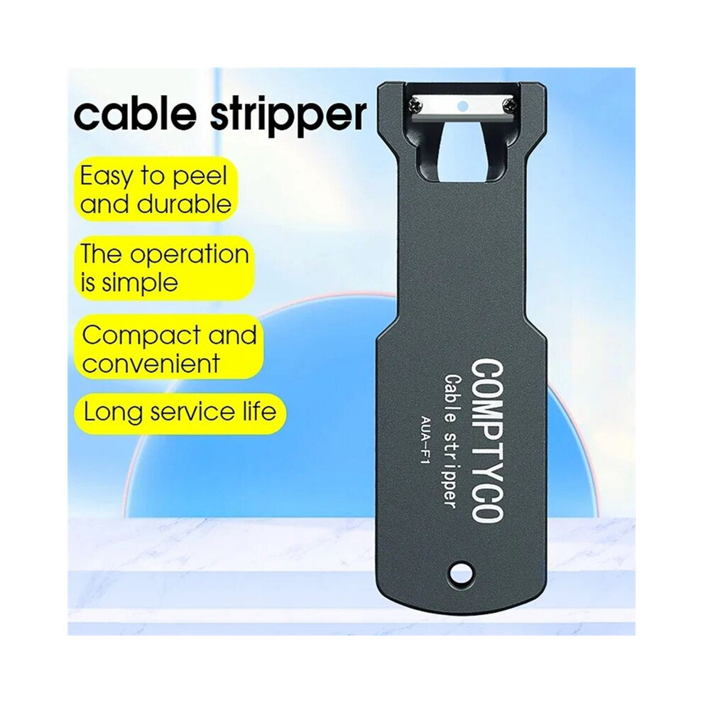 Comptyco Aua-F1 Optical Fiber Tool Longitudinal Stripper Cable Jacket Slitter 8.5Mm -14.4Mm Sheath Cutter 4713038482880