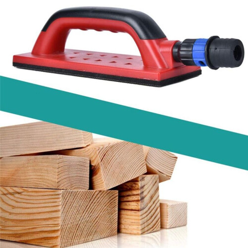 Dust Free Sanding Block Hand Sanding Block Square Hook and Loop Fastener Type Hand Sanding Sponge Block Grinding Tool 1